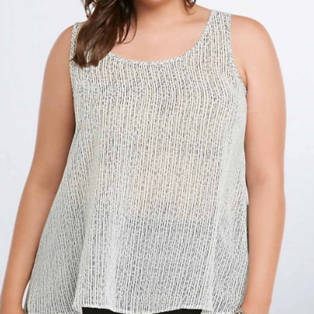 Torrid Chiffon Tank